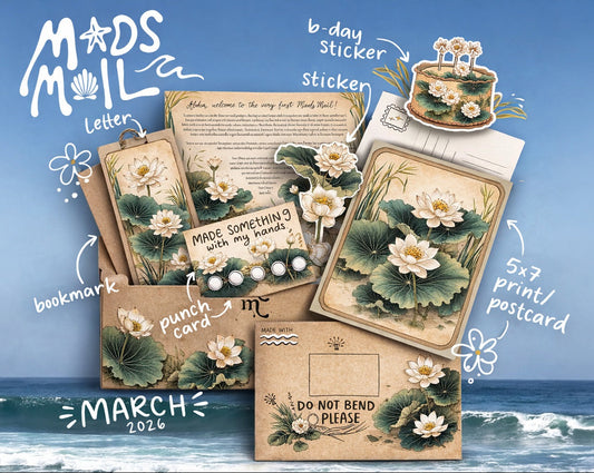 Monthly Mail Club – March Edition